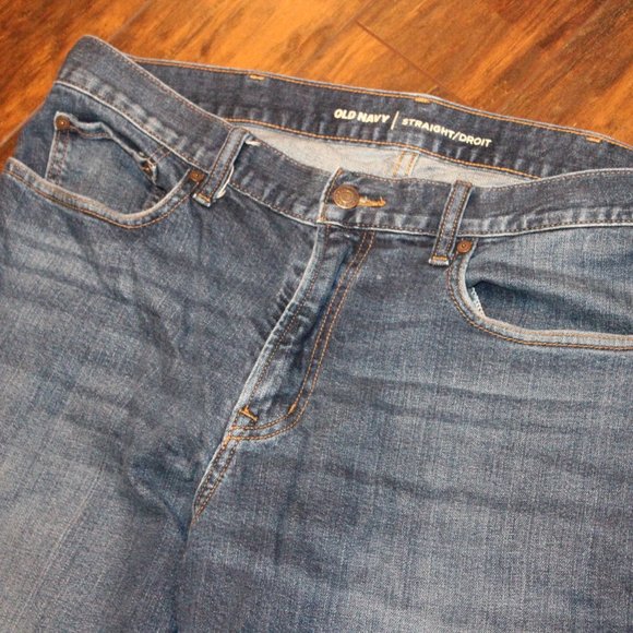 2/$20 🏷 Old Navy Men's Jeans Size 36x32 Excellent Condition - Picture 5 of 6